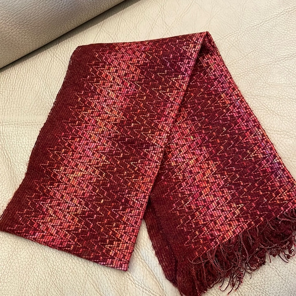 Beautiful Missoni fringe scarf
